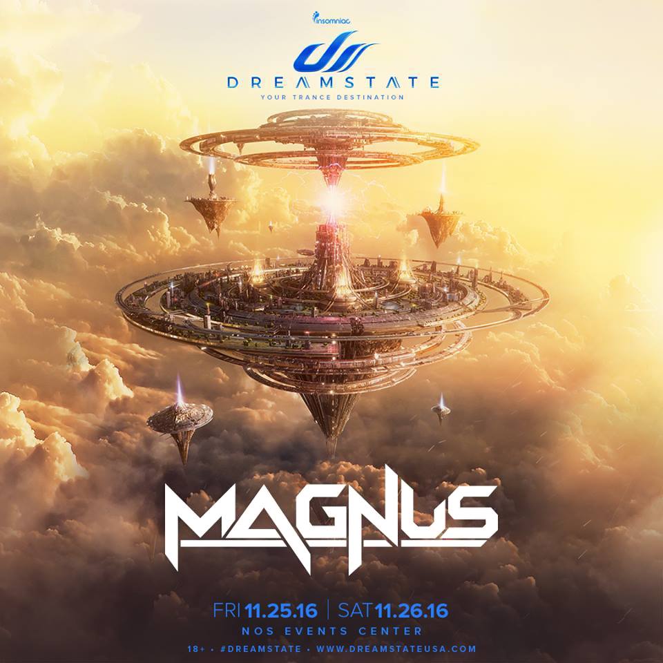 Magnus Dreamstate 2016 artist artwork
