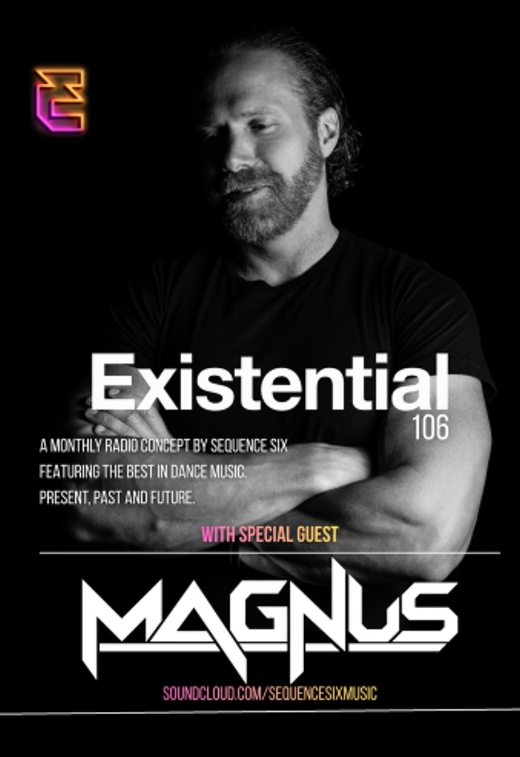 Sequence Six Existential 106 artwork featuring special guest Magnus